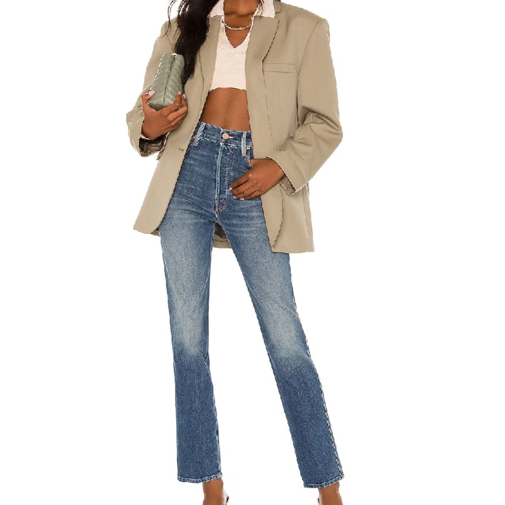 MOTHER High Waisted Double Hiker Skimp Jean sz27